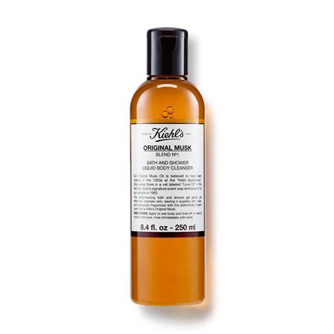 kiehl's original musk bath and shower.